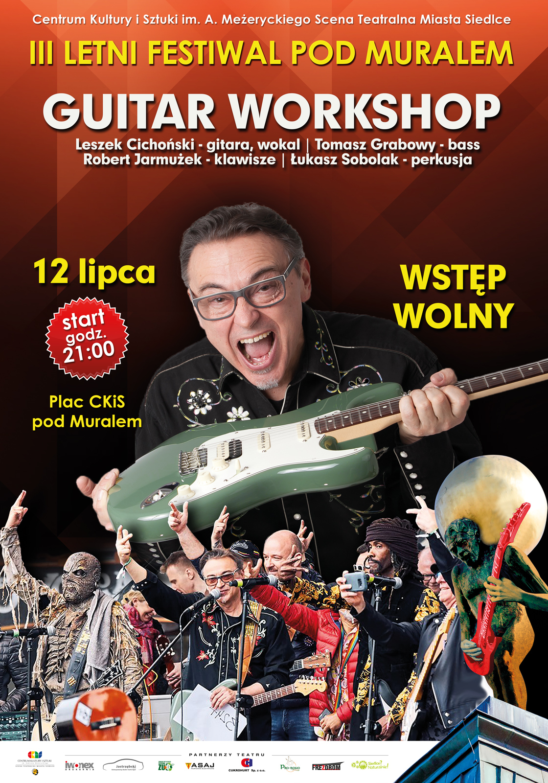 GUITAR WORKSHOP na scenie Letniego Festiwalu pod Muralem!