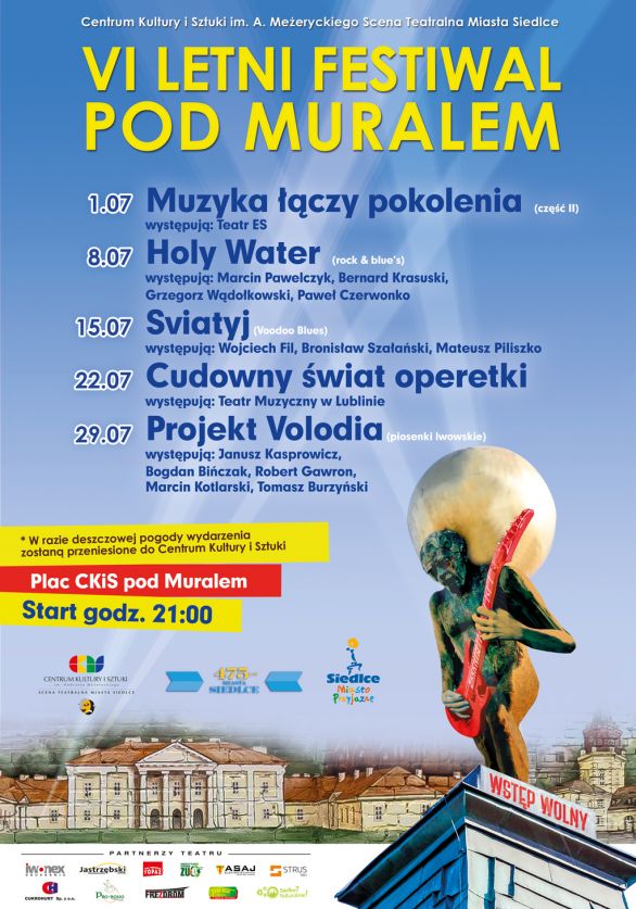 VI Letni Festiwal pod Muralem - Muzyka łączy pokolenia