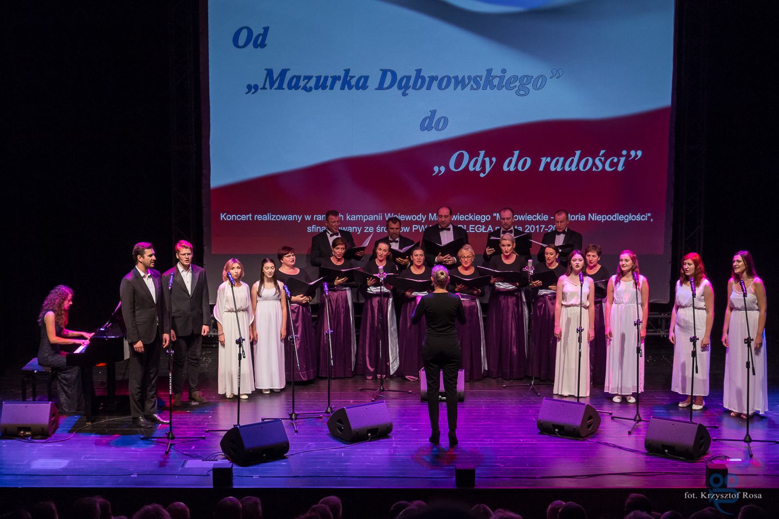 Od "Mazurka Dąbrowskiego" do "Ody do radości" na scenie CKiS w Pruszkowie