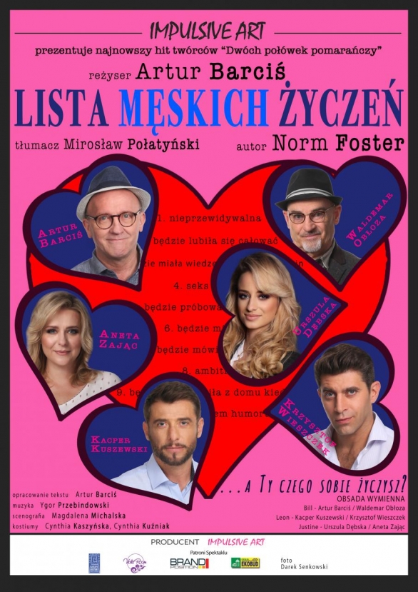 Lista męskich życzeń 