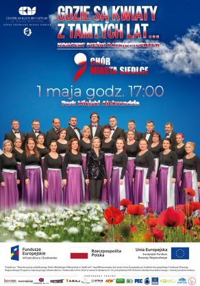 "Gdzie są kwiaty z tamtych lat..." - Koncert Chóru Miasta Siedlce w Parku Miejskim Aleksandria