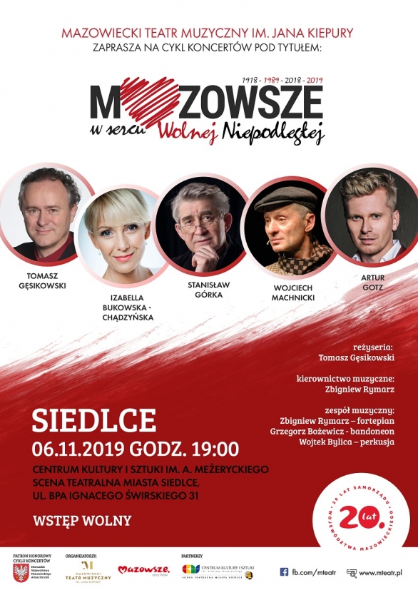 Mazowsze w sercu Wolnej Niepodległej   