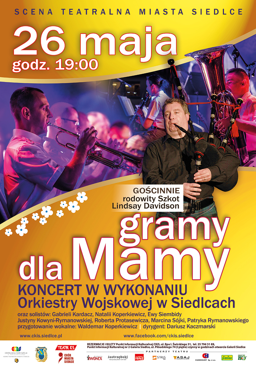 Koncert "Gramy dla Mamy" już 26 maja na naszej scenie. Zarezerwuj bilet już dziś!