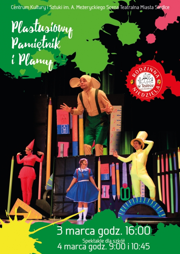 Plastusiowy pamiętnik i plamy