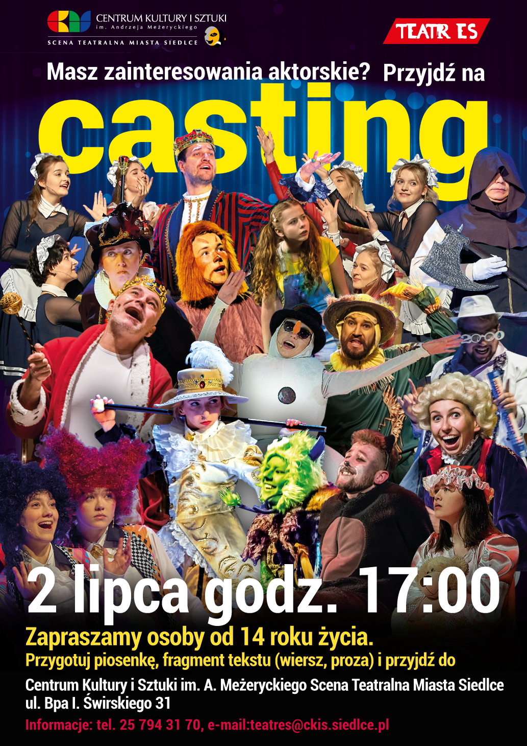 Teatr ES zaprasza na casting!