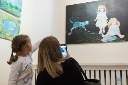 "być, bywać" wystawa malarstwa Moniki Wojciechowskiej