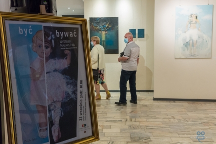"być, bywać" wystawa malarstwa Moniki Wojciechowskiej